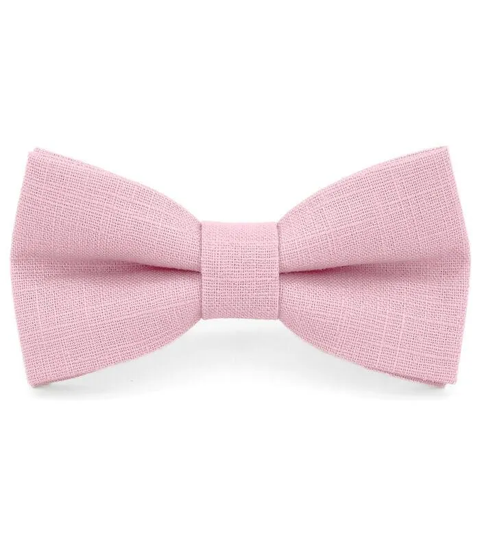 Linnen strik bleekroze - DRAGÉE - Gemaakt in België