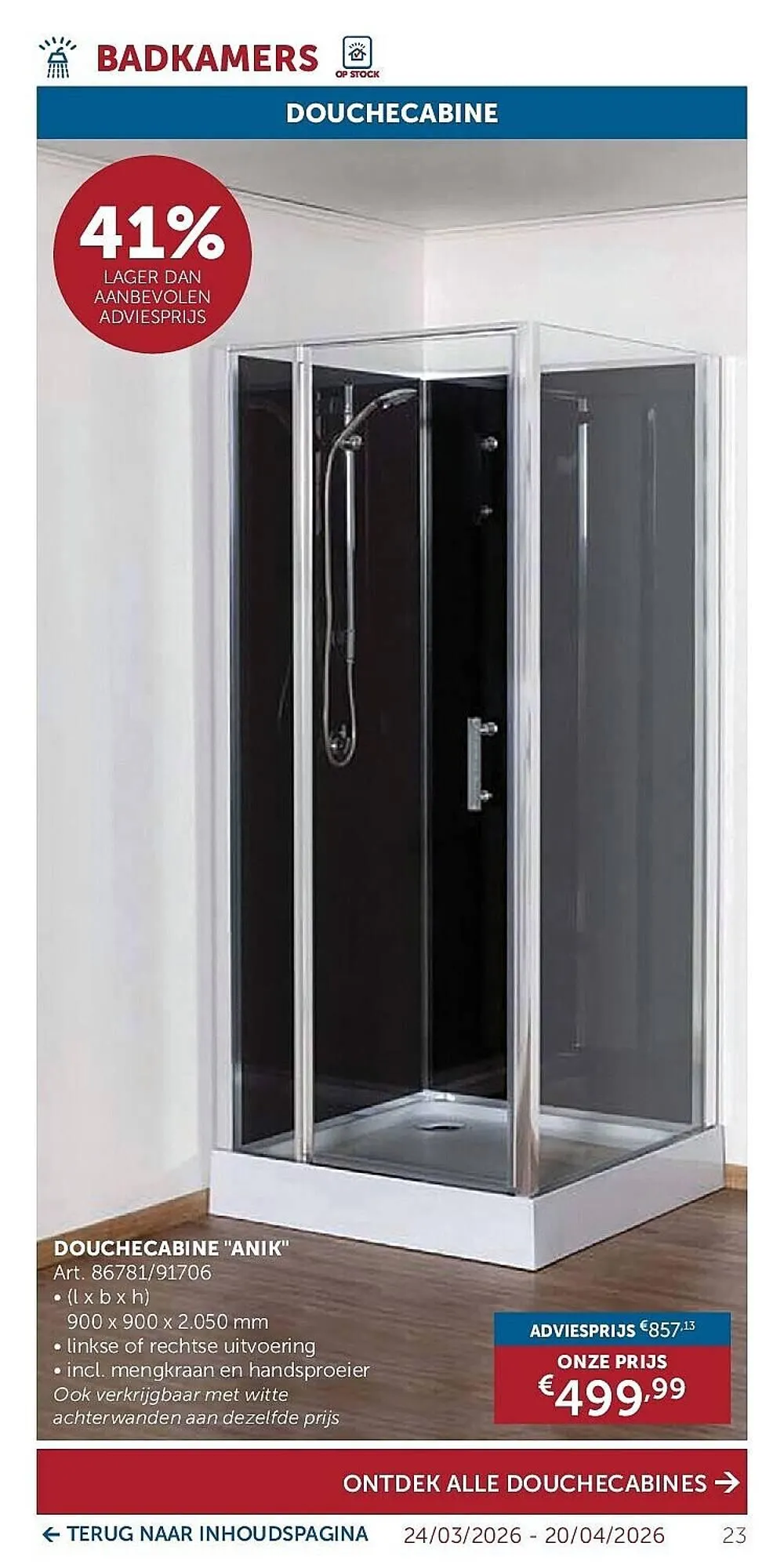 Zelfbouwmarkt folder van 24 maart tot 20 april 2026 - folder pagina 23