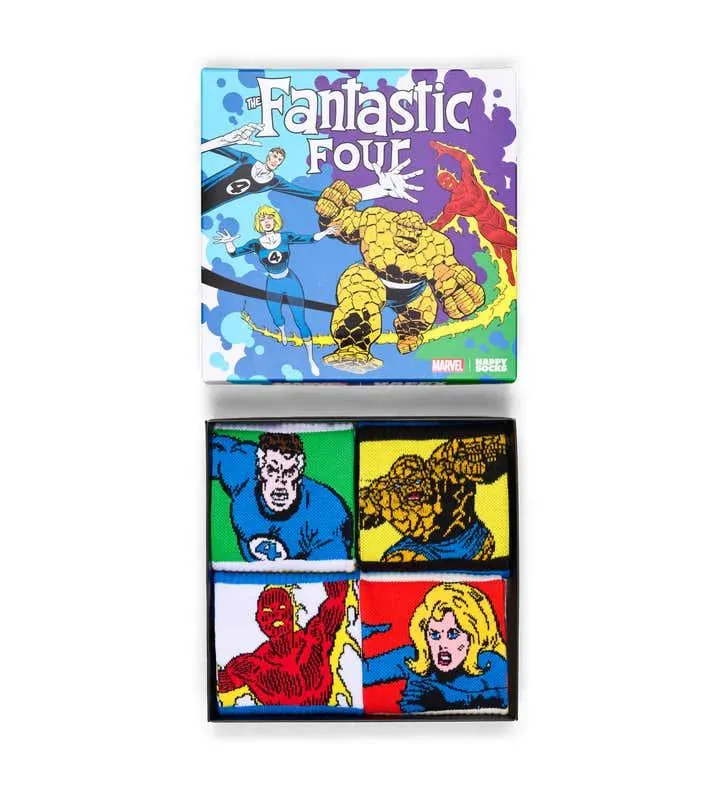 MARVEL™ Fantastic Four 4-Pack Socks Gift Set