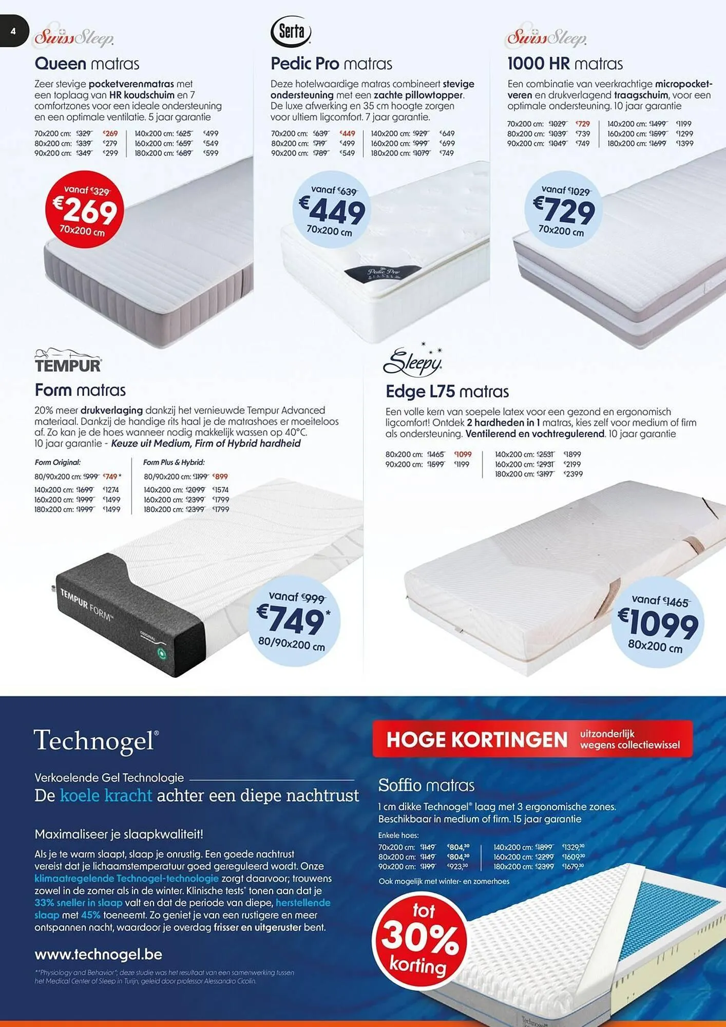 Sleepworld folder van 1 oktober tot 31 oktober 2025 - folder pagina 4