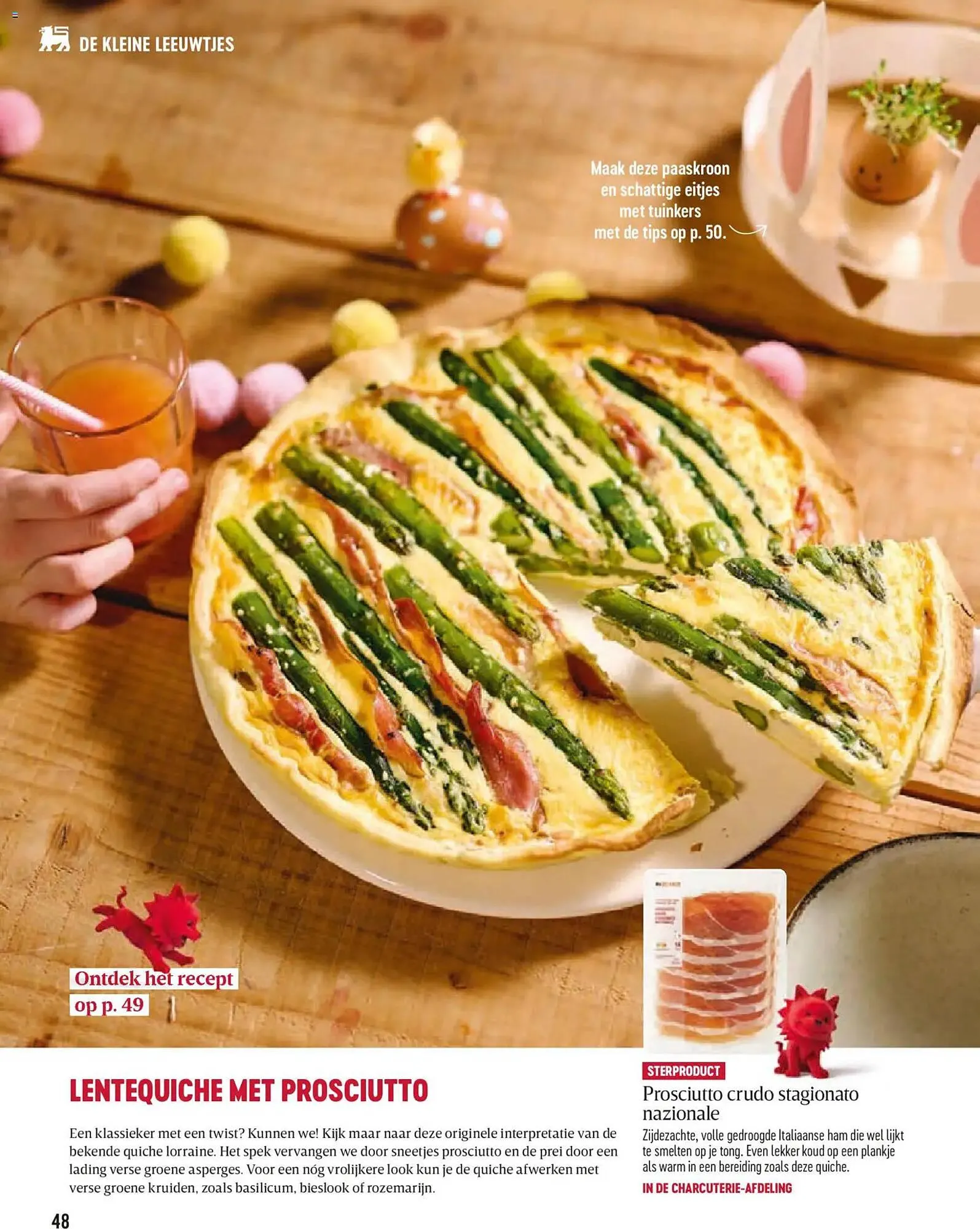 Delhaize magazine van 2 april tot 31 mei 2026 - folder pagina 48