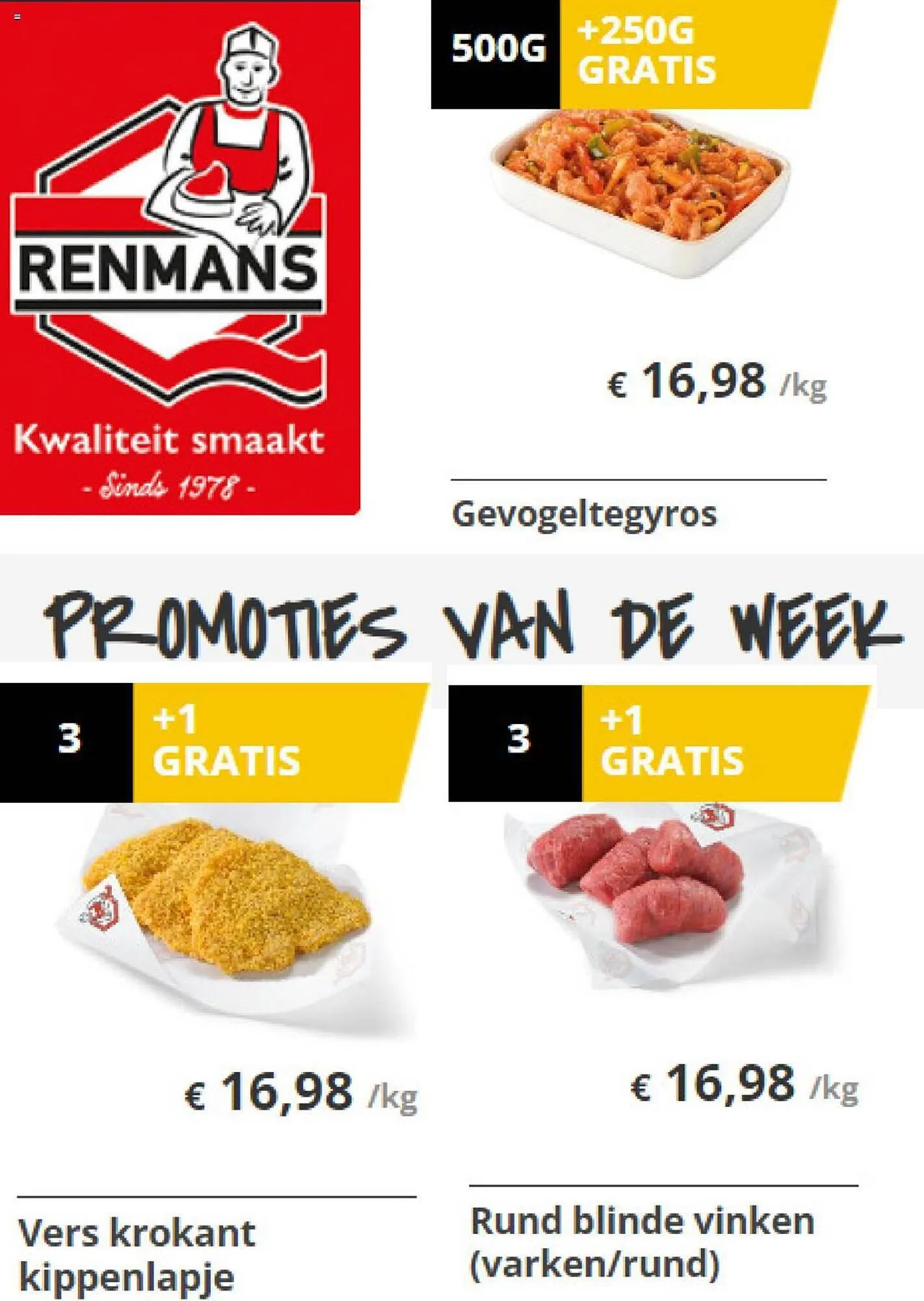 Renmans folder van 8 september tot 14 september 2023 - folder pagina 1