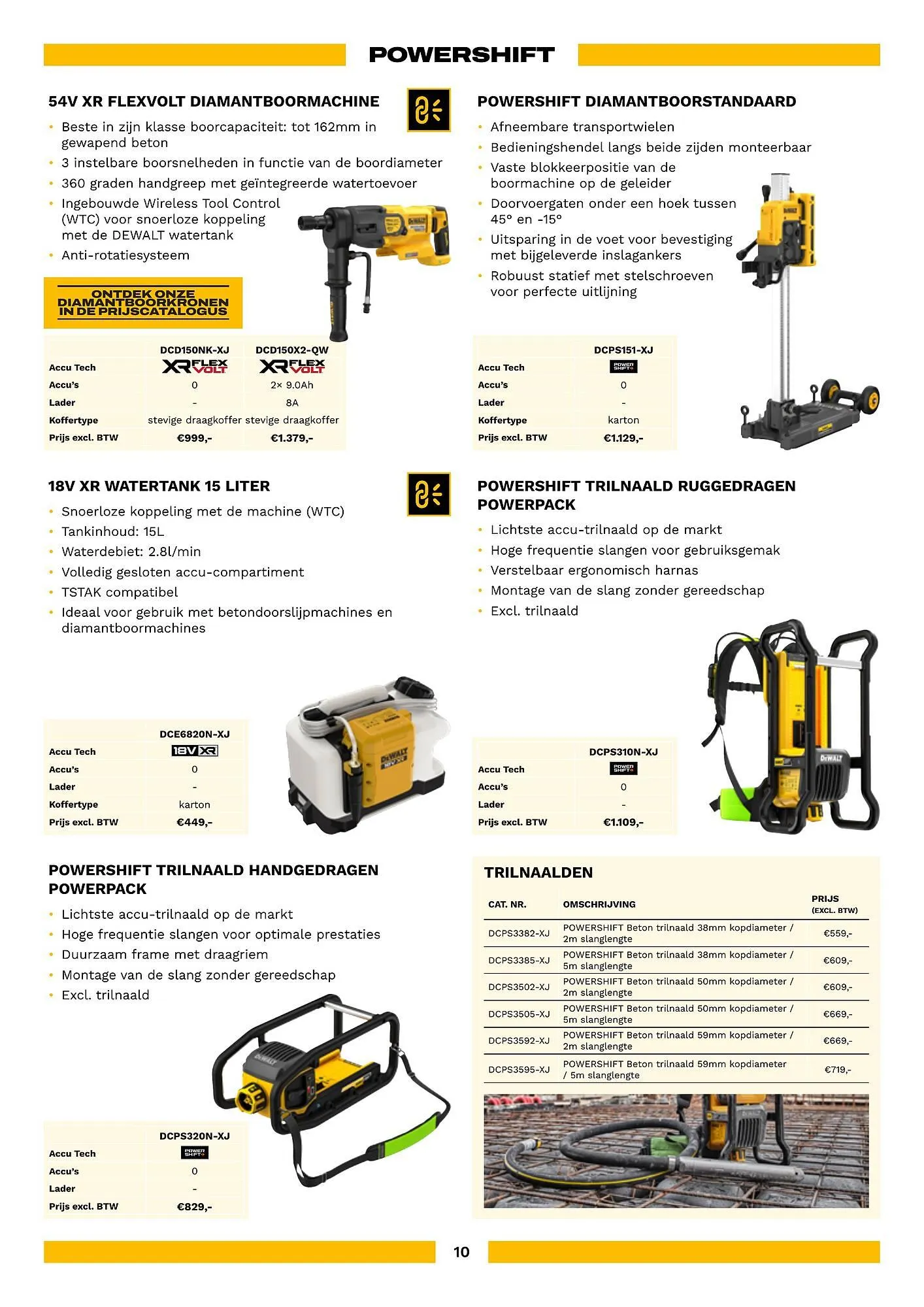 DeWALT folder van 1 februari tot 31 mei 2026 - folder pagina 10