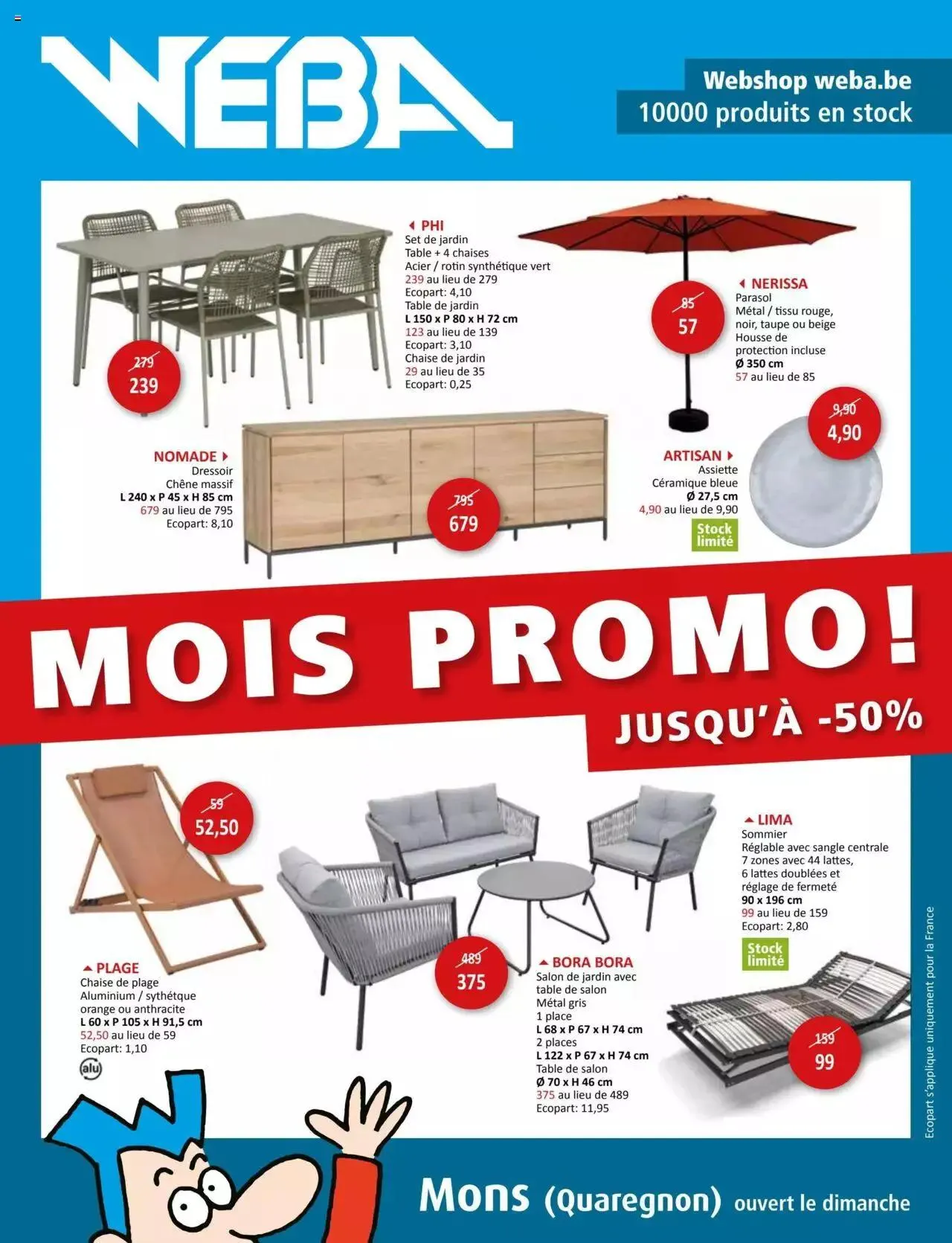 Weba publicité van 16 mei tot 1 april 2024 - folder pagina 