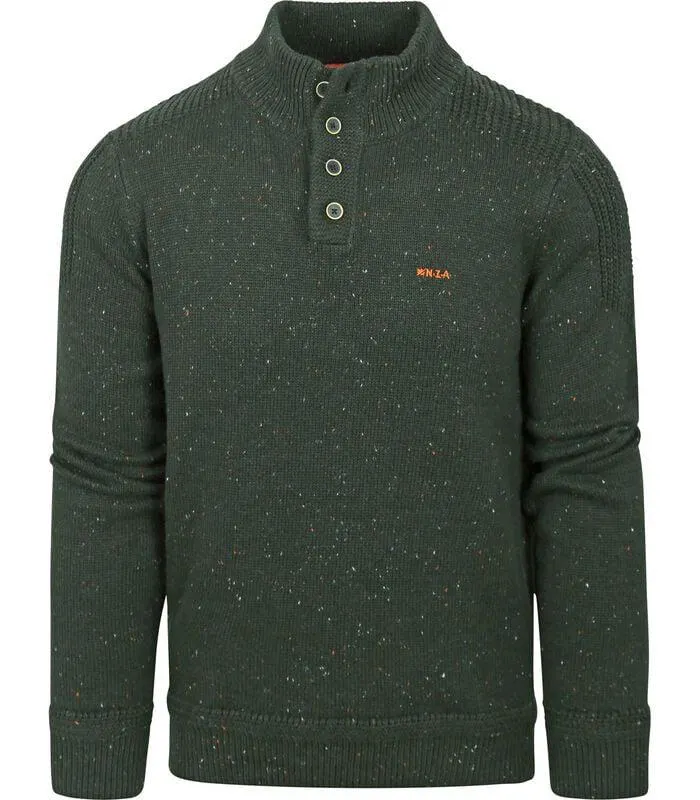 Trui Nga Whanau Donkergroen