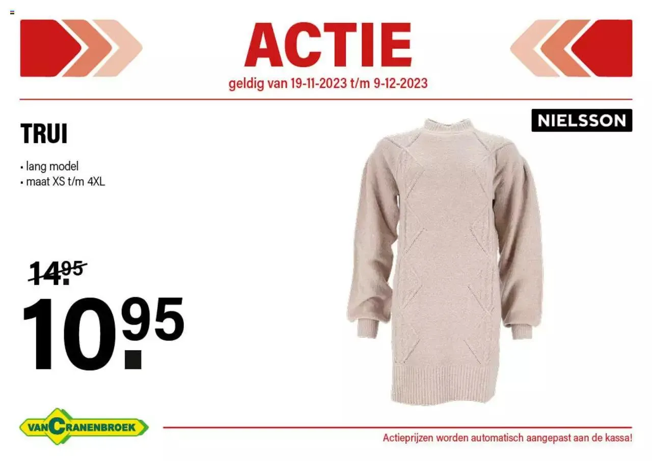 Van Cranenbroek folder / publicité van 9 december tot 31 december 2023 - folder pagina 53