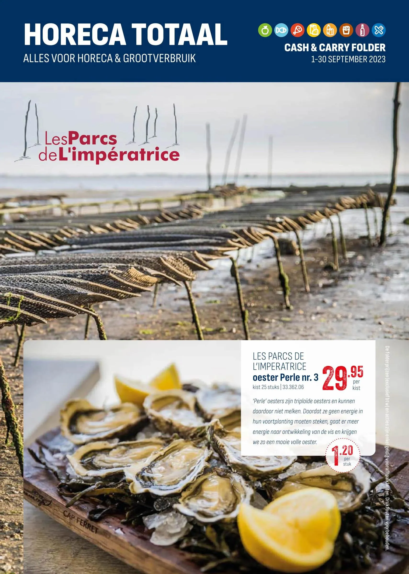 Horeca Totaal Folder van 12 september tot 31 december 2023 - folder pagina 1