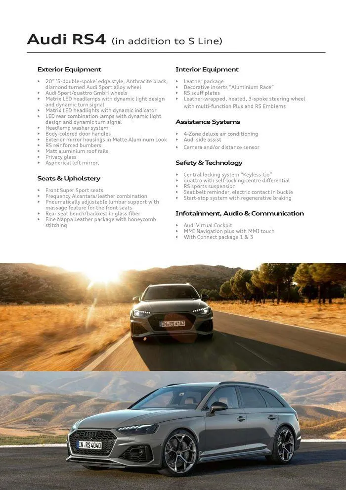 Audi A4 van 9 april tot 9 april 2025 - folder pagina 7