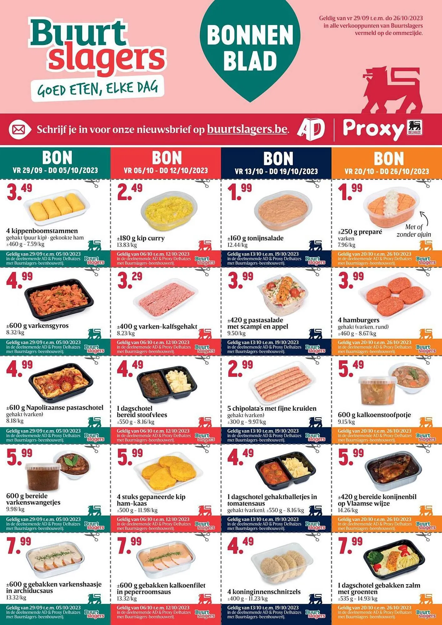 Buurtslagers folder - 1