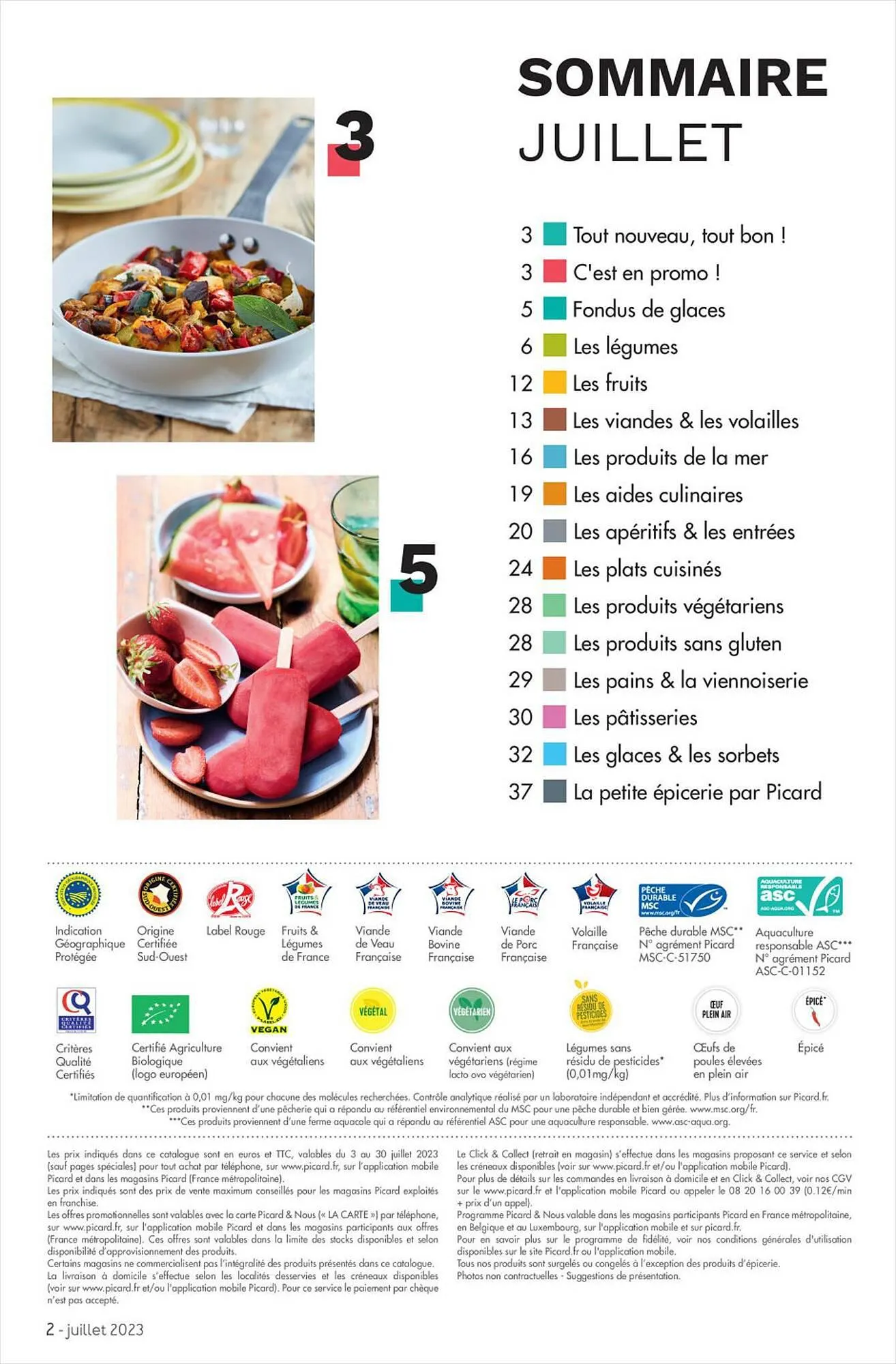 Picard folder van 3 juli tot 30 juli 2023 - folder pagina 2