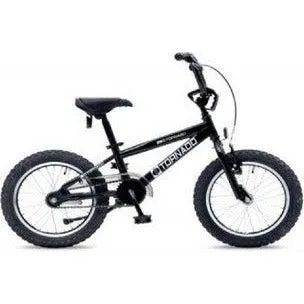 Tornado 16 inch bmx cross fiets zwart 2000157