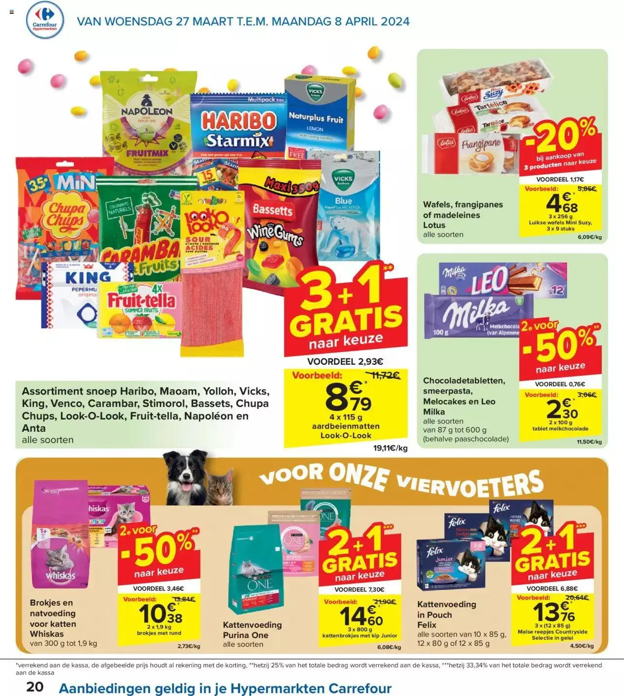 Carrefour folder week 13 van 8 april tot 30 maart 2024 - folder pagina 20