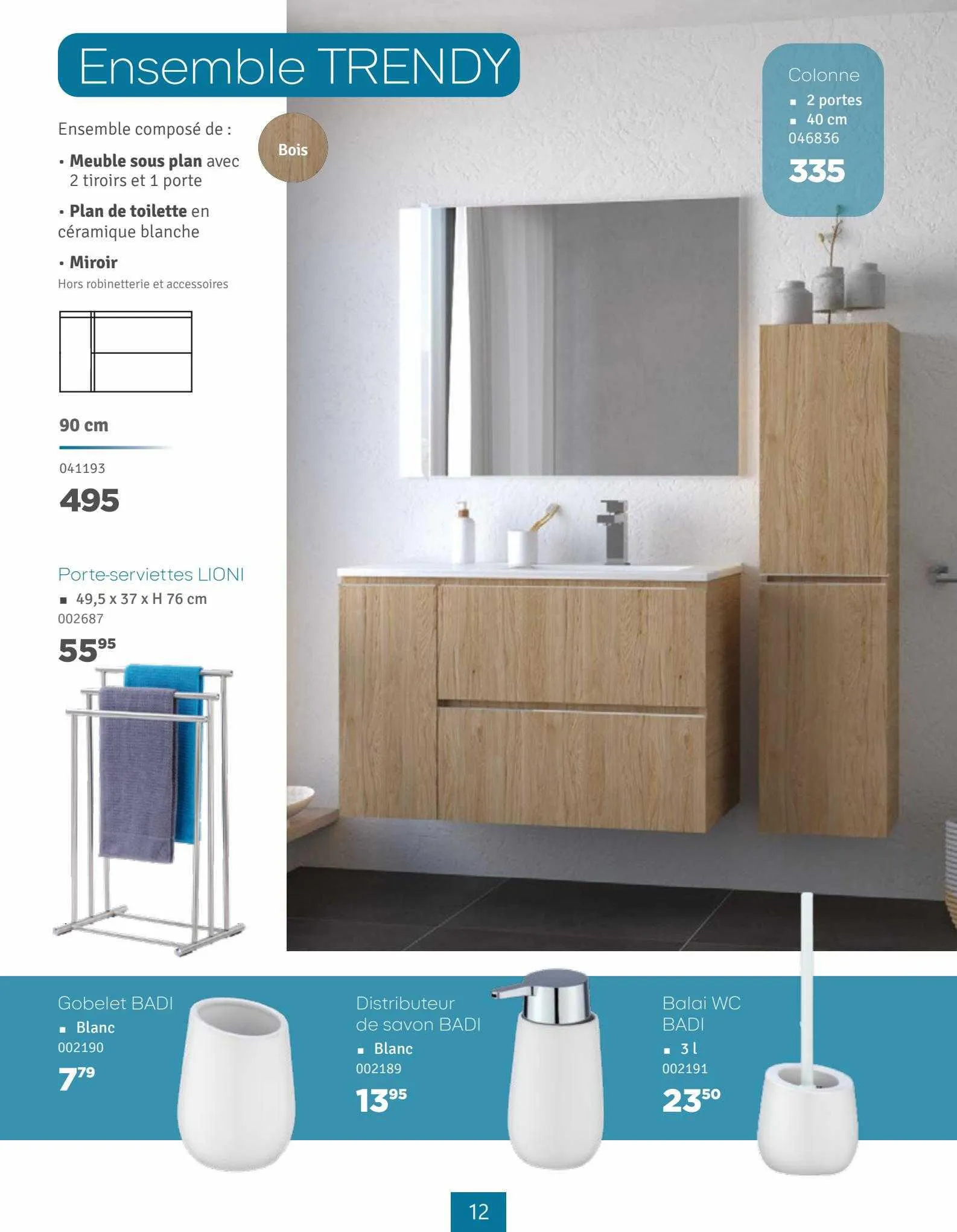 Mr Bricolage Magazine Sanitair van 11 september tot 28 september 2023 - folder pagina 12