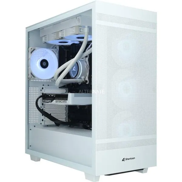 Gamer Starter White R5-5060Ti gaming pc