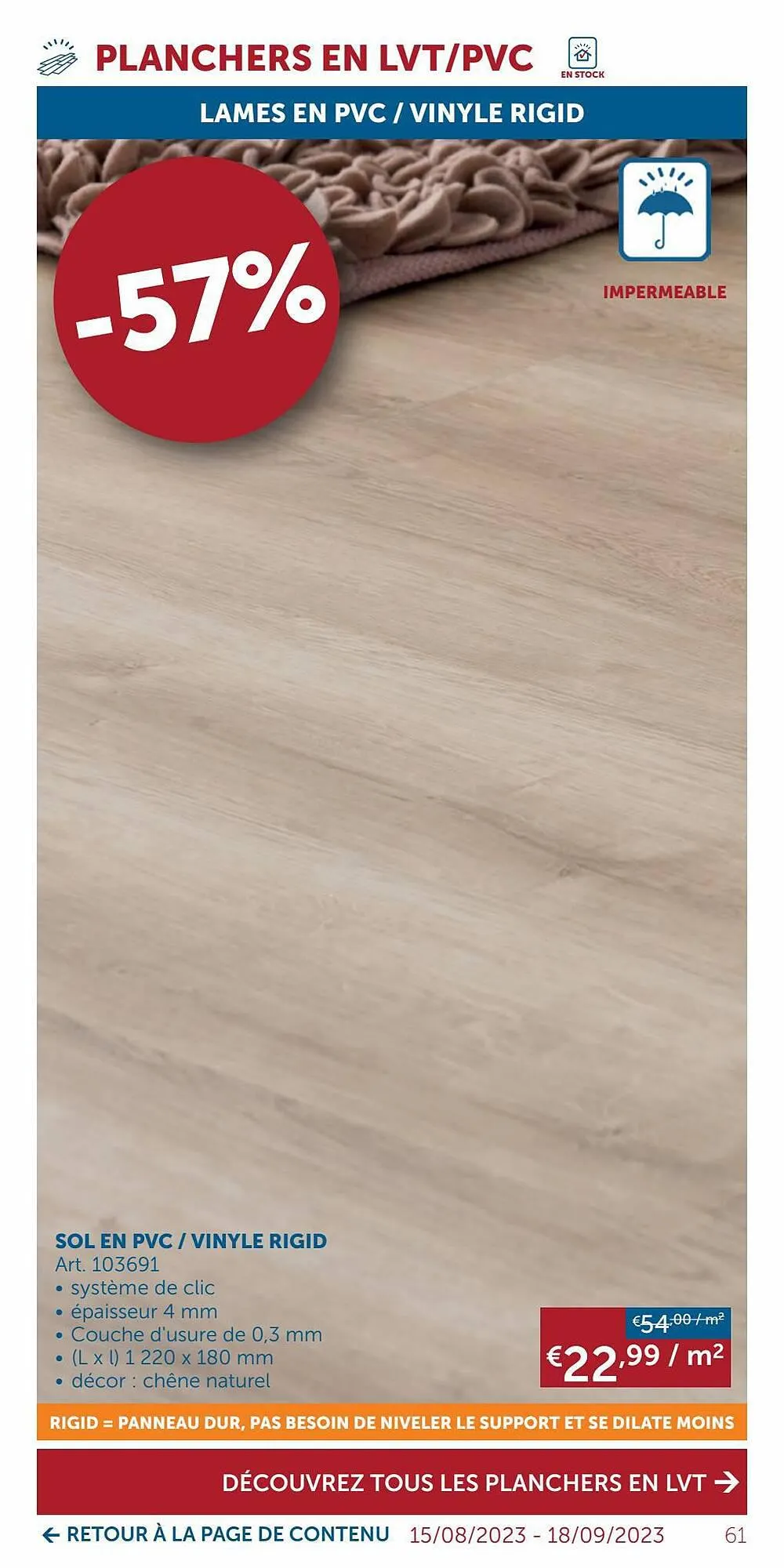 Zelfbouwmarkt folder van 19 september tot 16 oktober 2023 - folder pagina 61