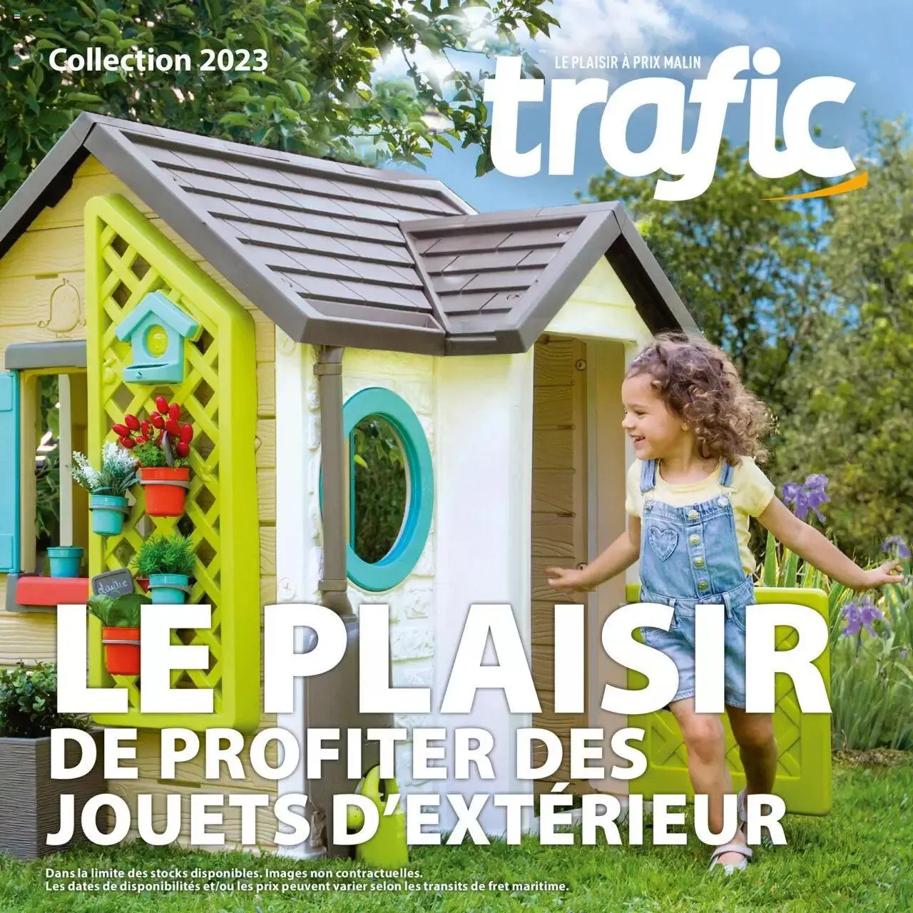 Trafic folder / publicité - Jouets d´Extérieur van 1 januari tot 31 december 2023 - folder pagina 1