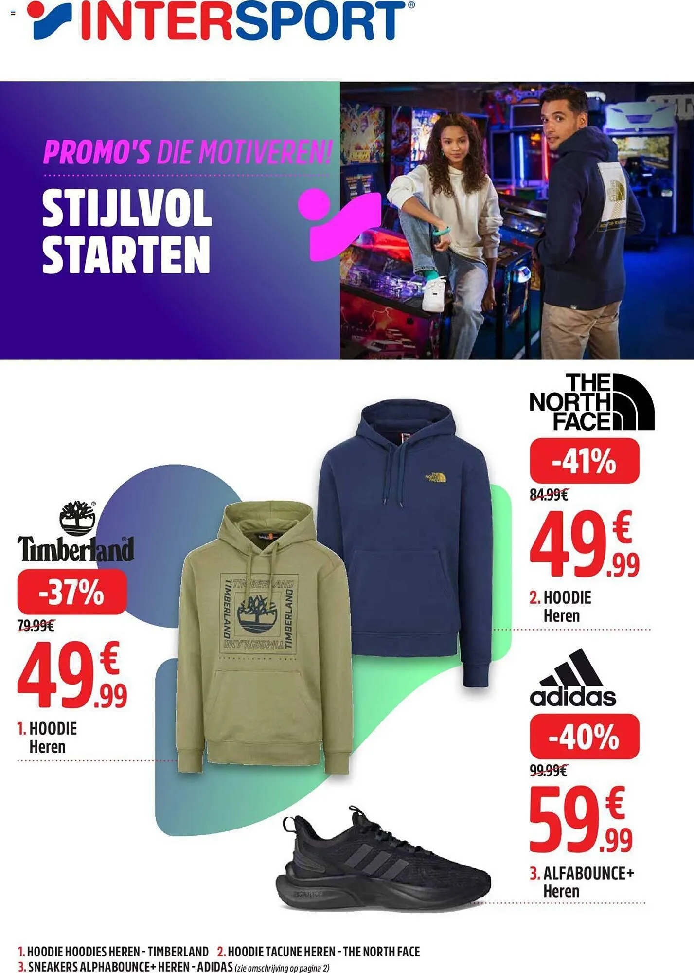 Intersport Folder van 6 september tot 6 september 2023 - folder pagina 1