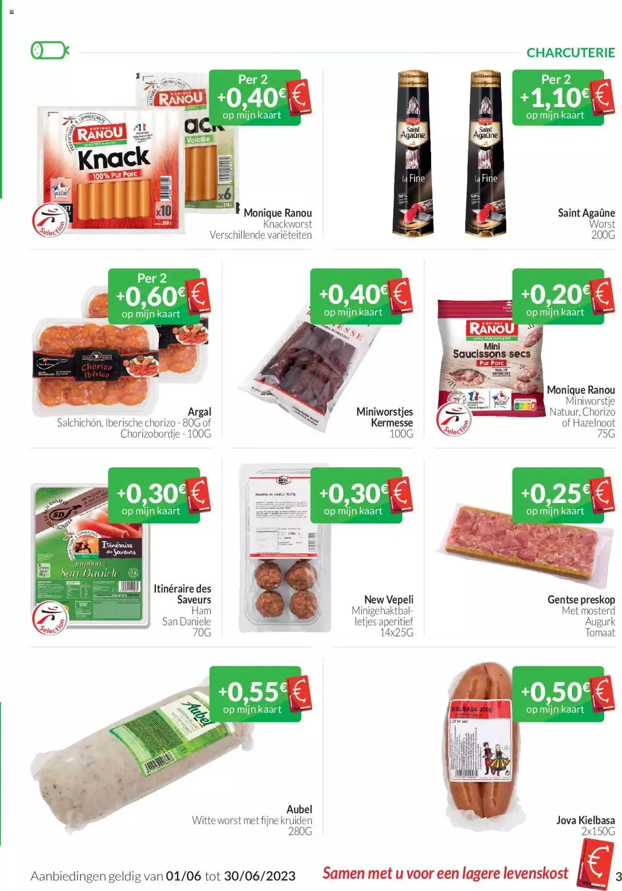 Intermarché De juniaanbiedingen met de Intermarché-kaart van 30 juni tot 31 december 2023 - folder pagina 3