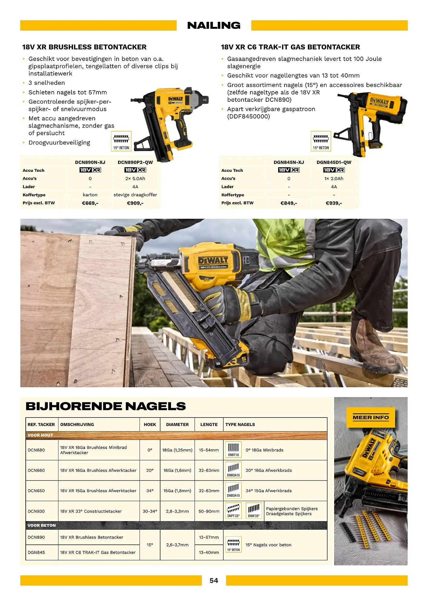 DeWALT folder van 1 februari tot 31 mei 2026 - folder pagina 54