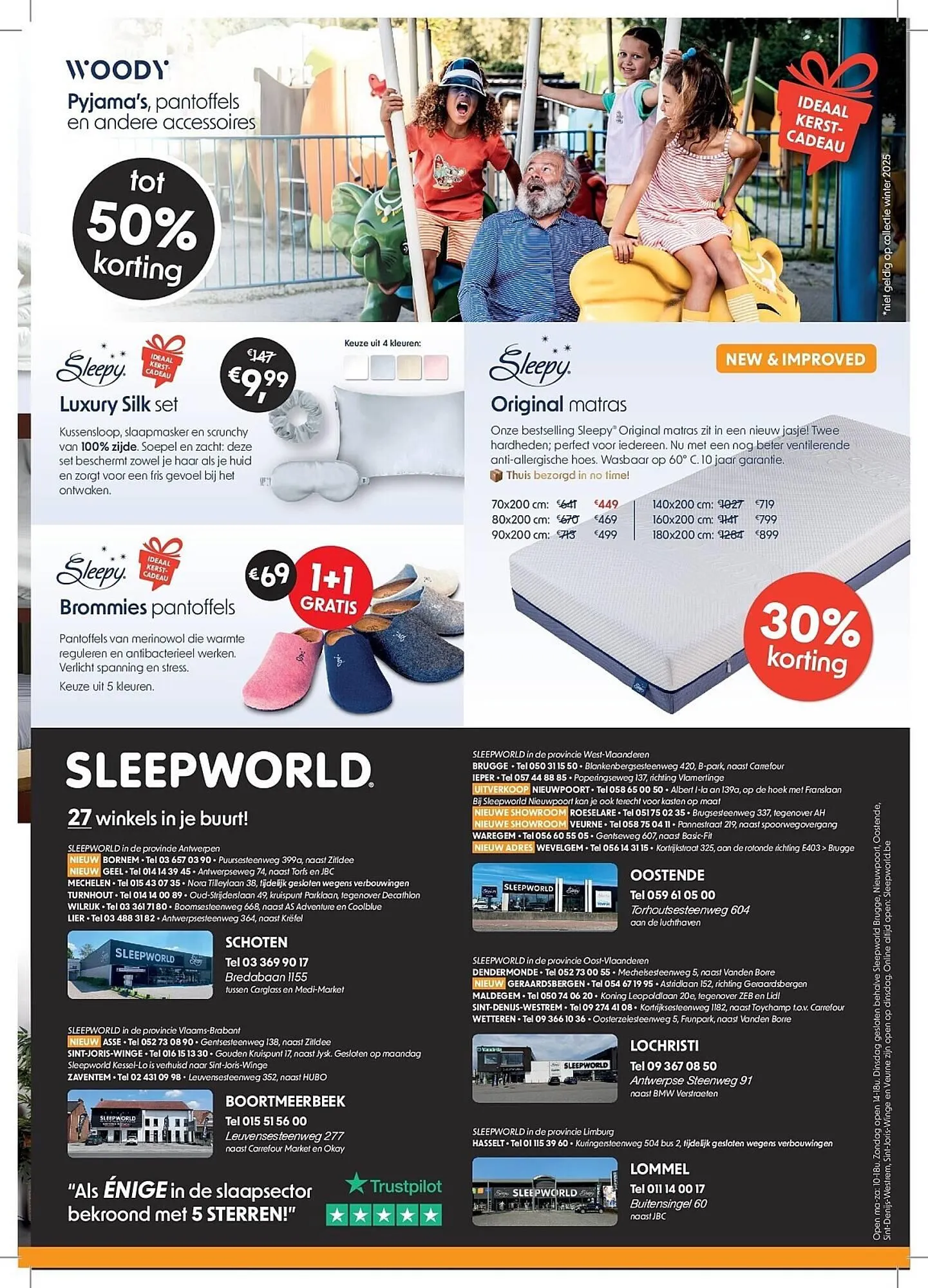 Sleepworld folder van 1 november tot 30 november 2025 - folder pagina 7
