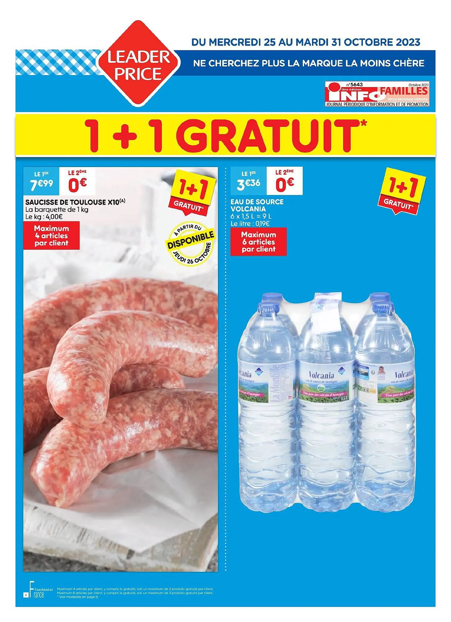 Leader Price folder - 1