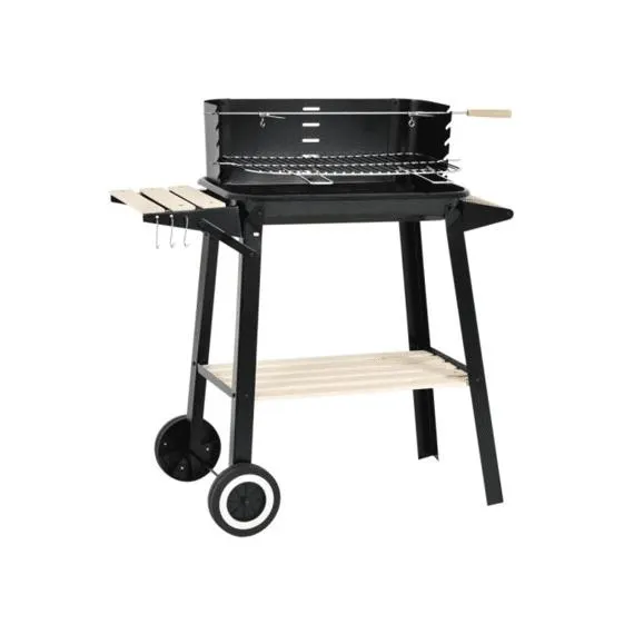 Barbeque Rechthoek Op Wielen L87