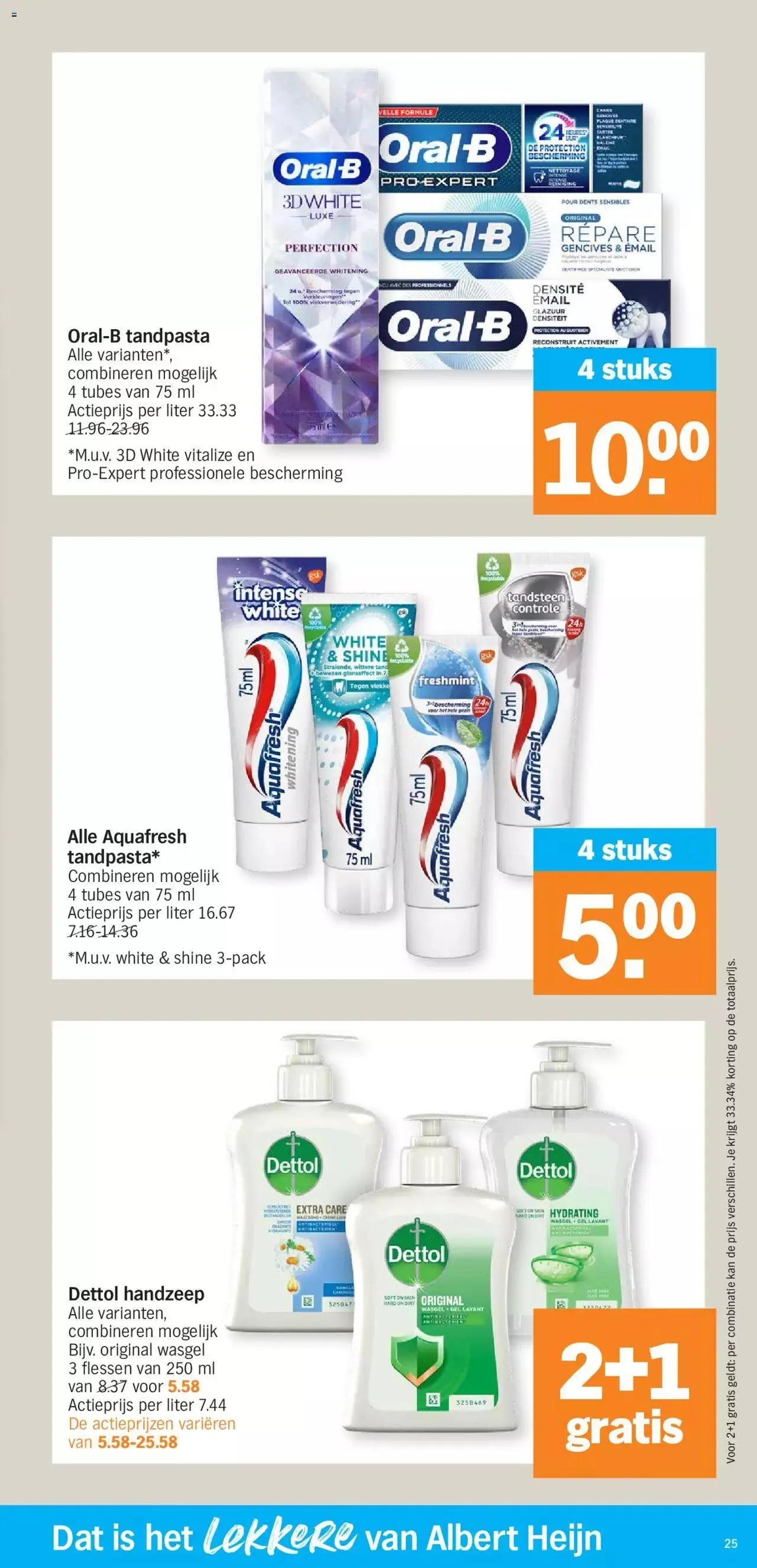 Albert Heijn folder week / de la semaine 09 van 5 maart tot 31 december 2023 - folder pagina 25