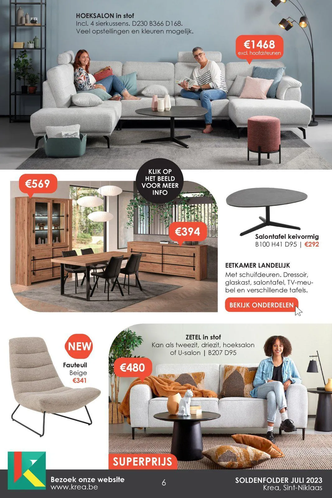 Krea folder tot 31.07.2023 van 30 juni tot 31 juli 2023 - folder pagina 6