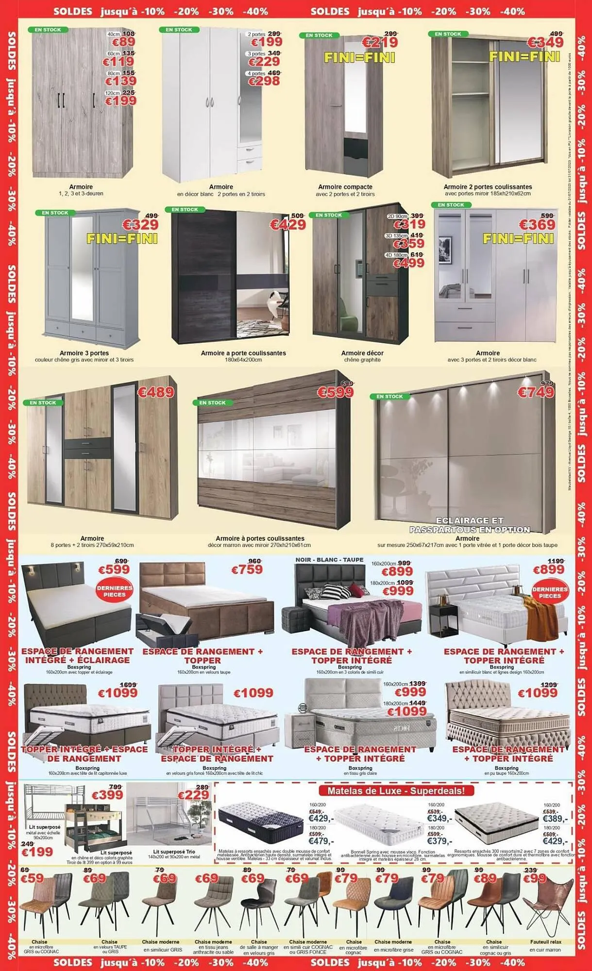 Belga Meubelen folder van 3 juli tot 2 augustus 2023 - folder pagina 2