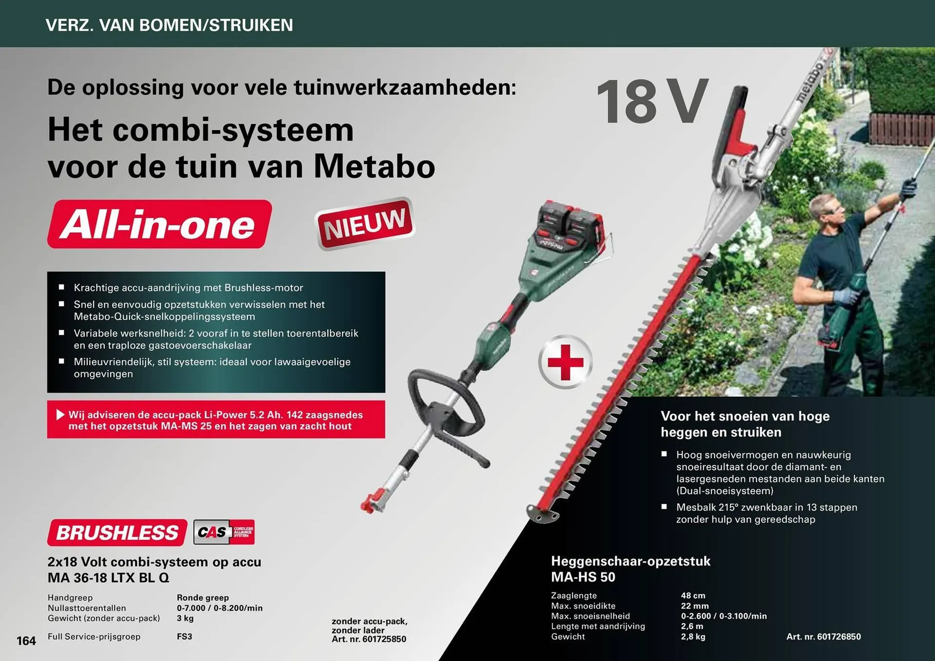 Metabo folder van 7 maart tot 31 december 2024 - folder pagina 164