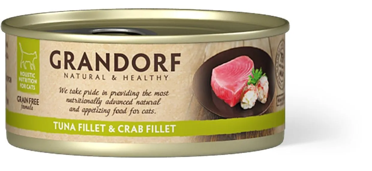Tuna 65% with Crab 10% in Broth - 70g