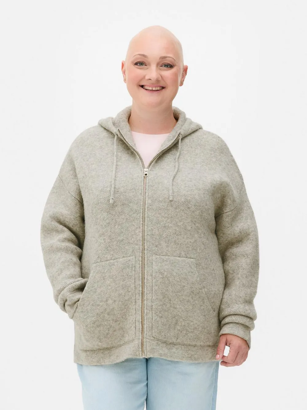 Sweat à capuche zippé Essential