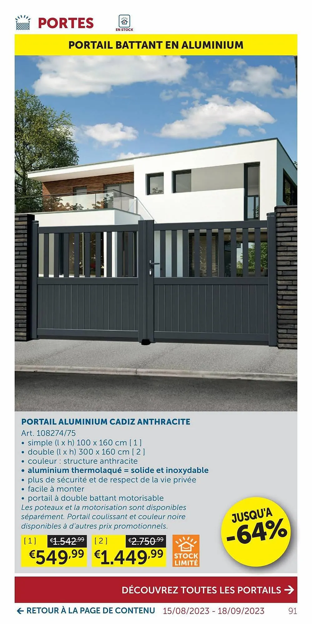 Zelfbouwmarkt folder van 19 september tot 16 oktober 2023 - folder pagina 91