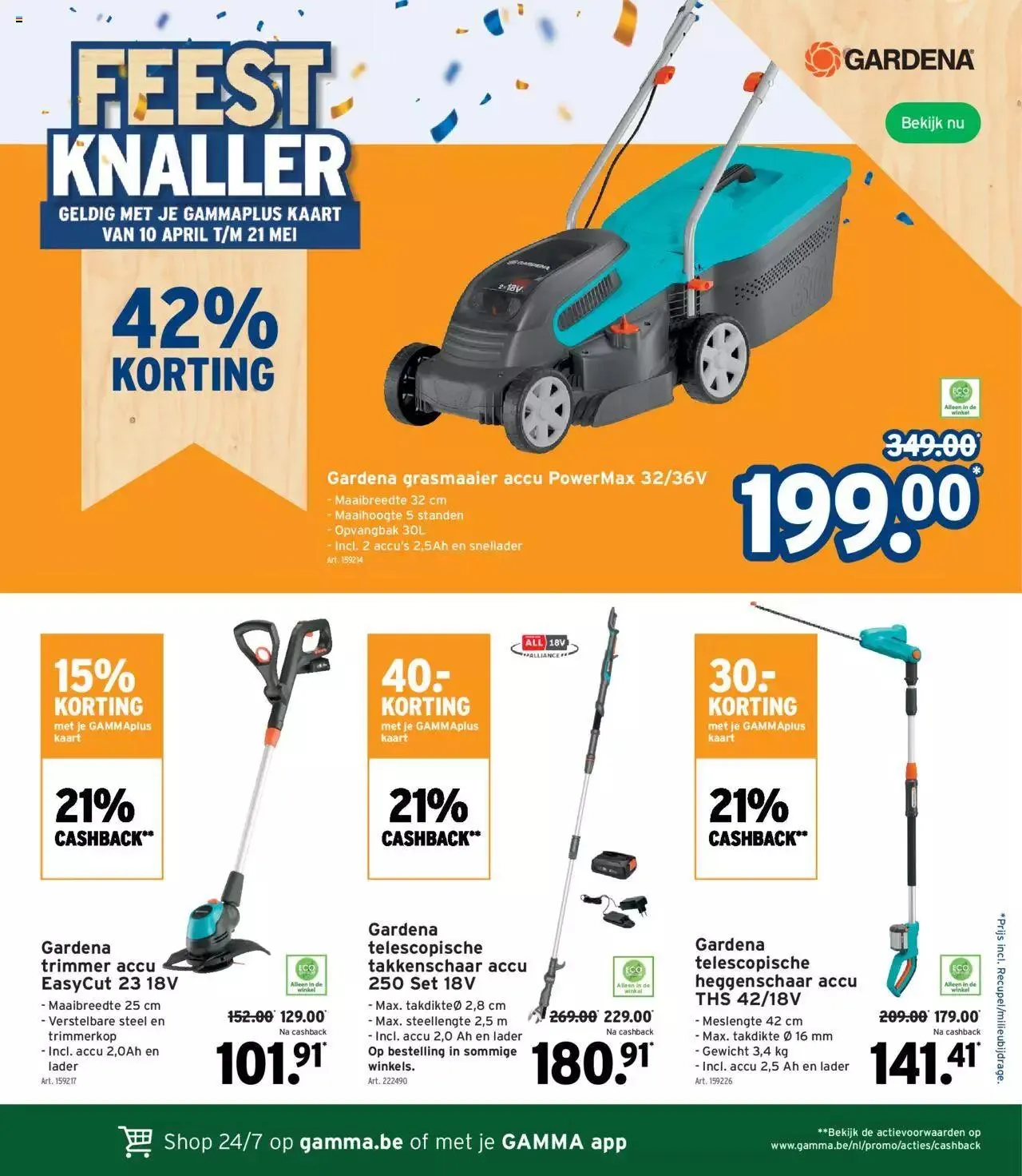 GAMMA folder van 7 mei tot 31 december 2024 - folder pagina 9