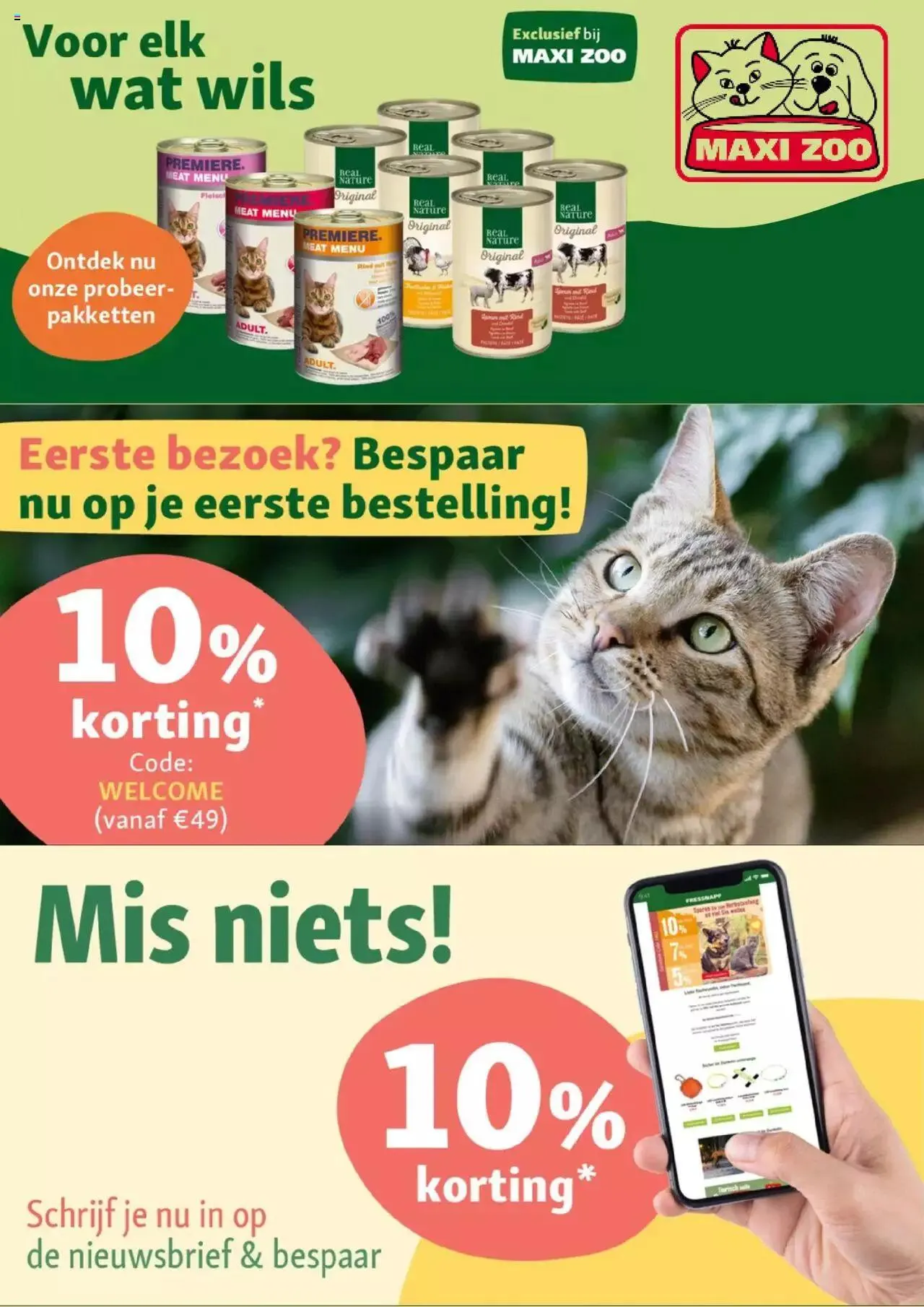 Maxi Zoo folder / publicité - 0