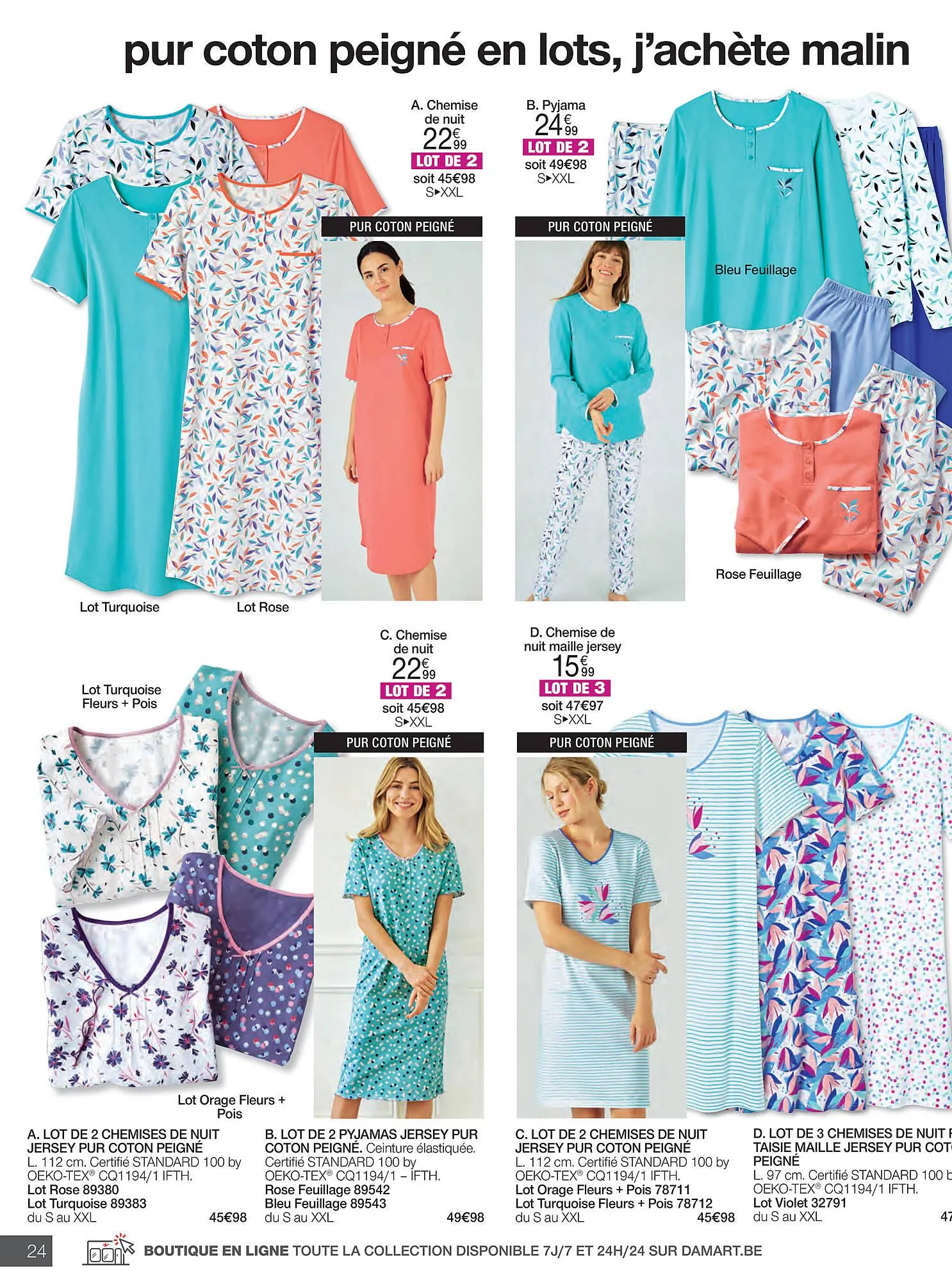 Damart Folder van 20 juli tot 20 juli 2023 - folder pagina 24