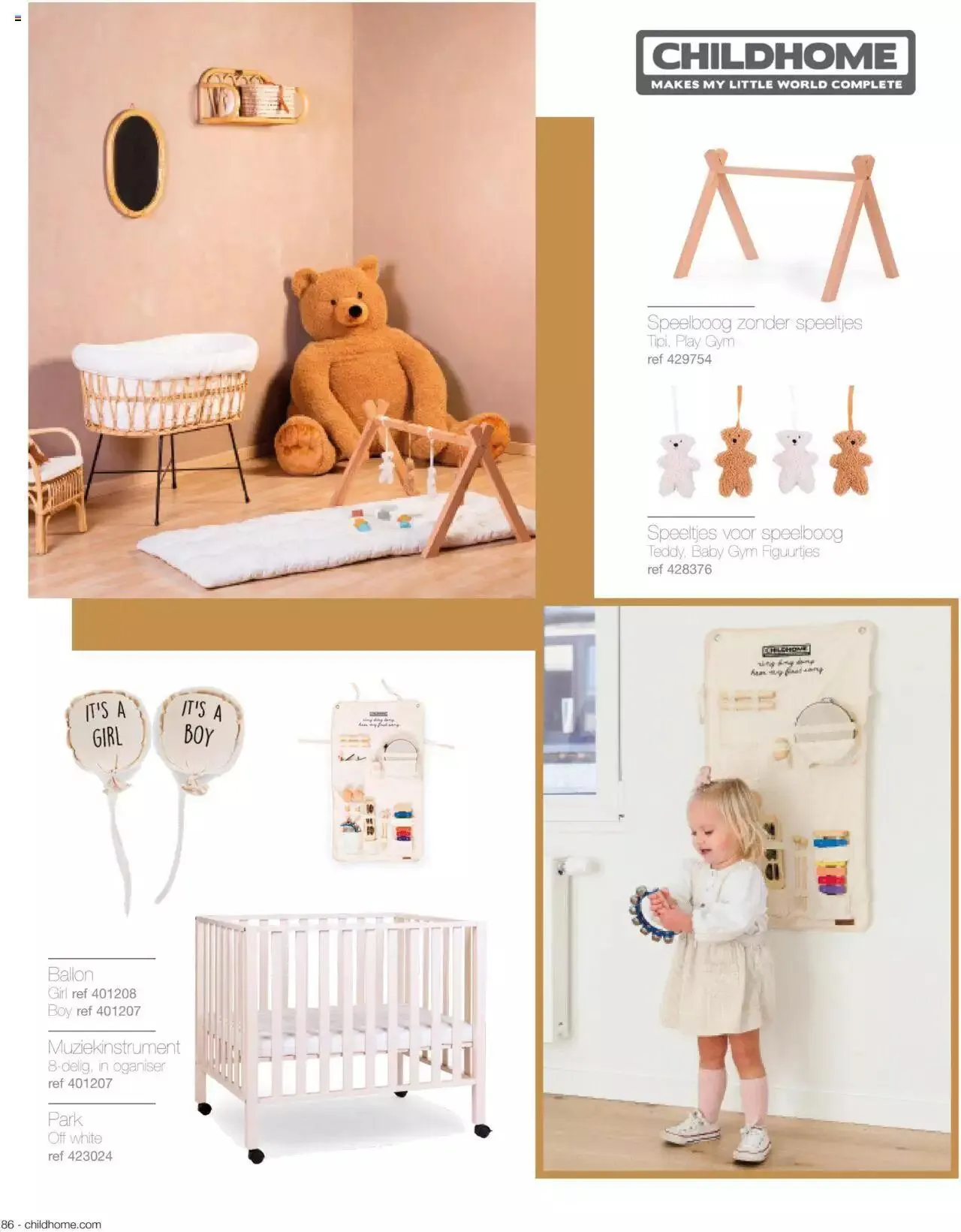Paradisio babycatalogus van 1 januari tot 31 december 2023 - folder pagina 86