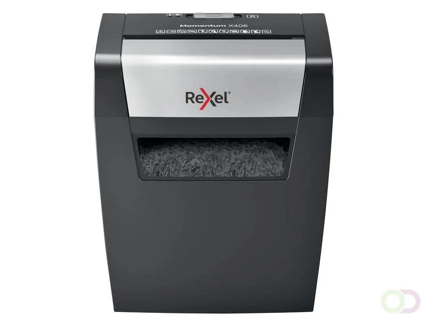 Papiervernietiger Rexel Momentum X406 snippers 4x28mm