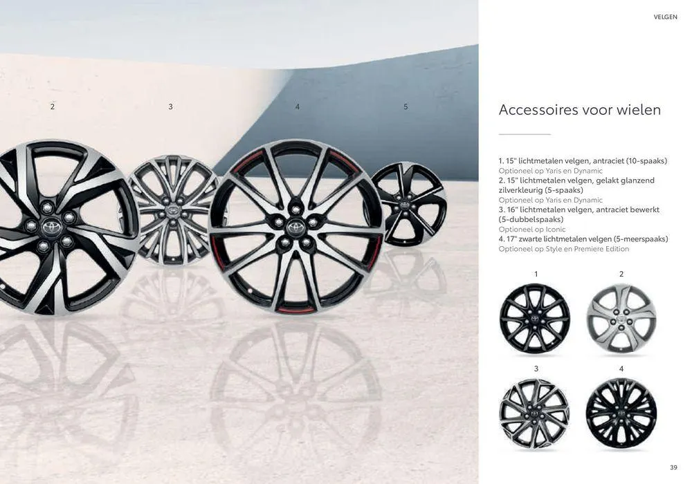 Yaris van 1 juli tot 1 juli 2025 - folder pagina 39