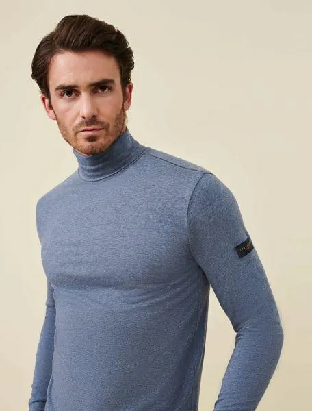 Baliani Roll Neck Grijsgroen