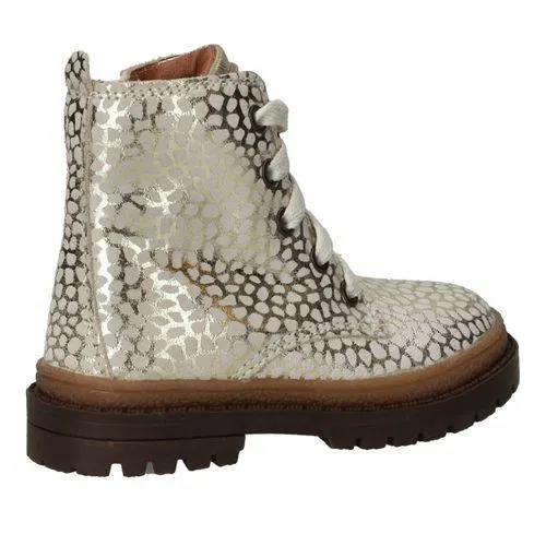 IK-KE Veterboots Goud Meisjes