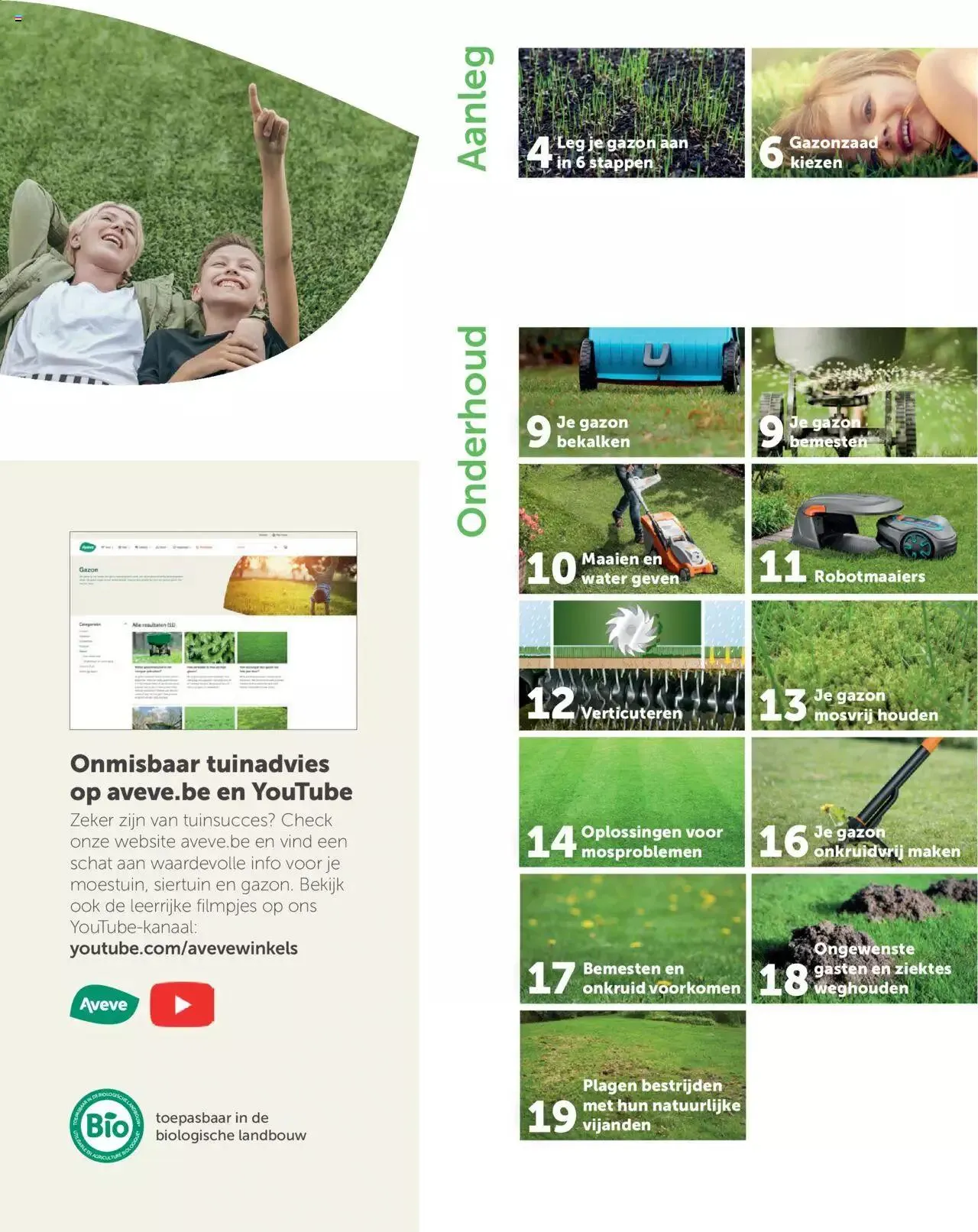 Aveve gids voor een perfect gazon van 24 februari tot 31 december 2024 - folder pagina 2