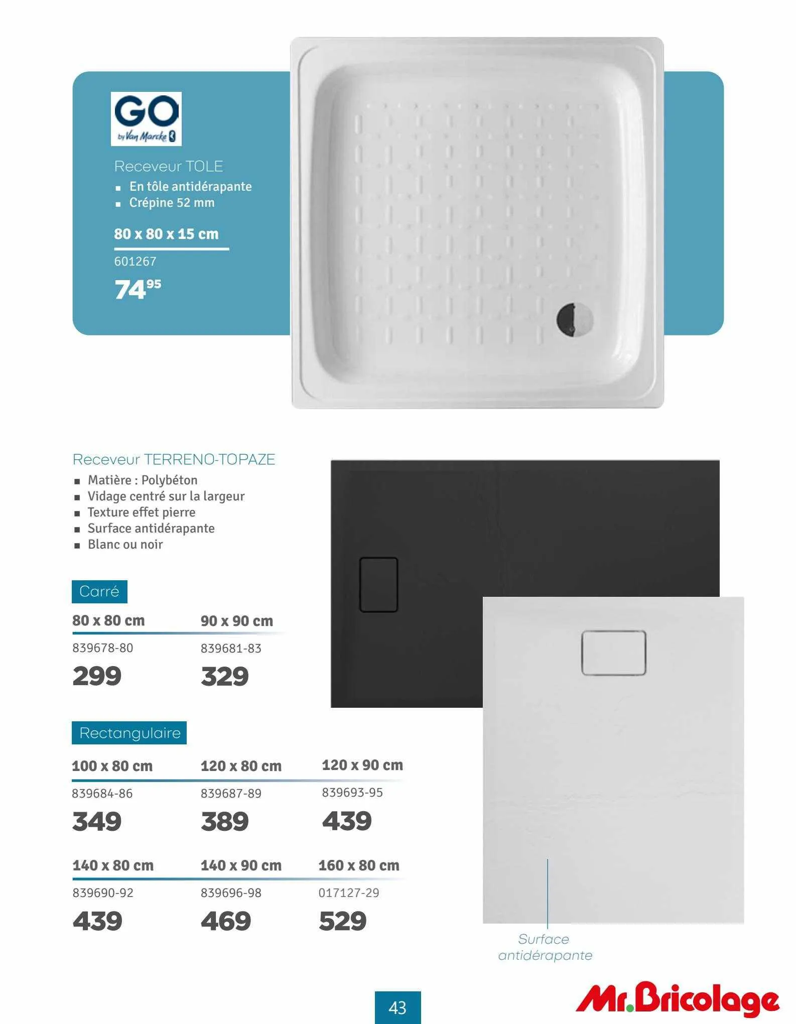 Mr Bricolage Magazine Sanitair van 11 september tot 28 september 2023 - folder pagina 43