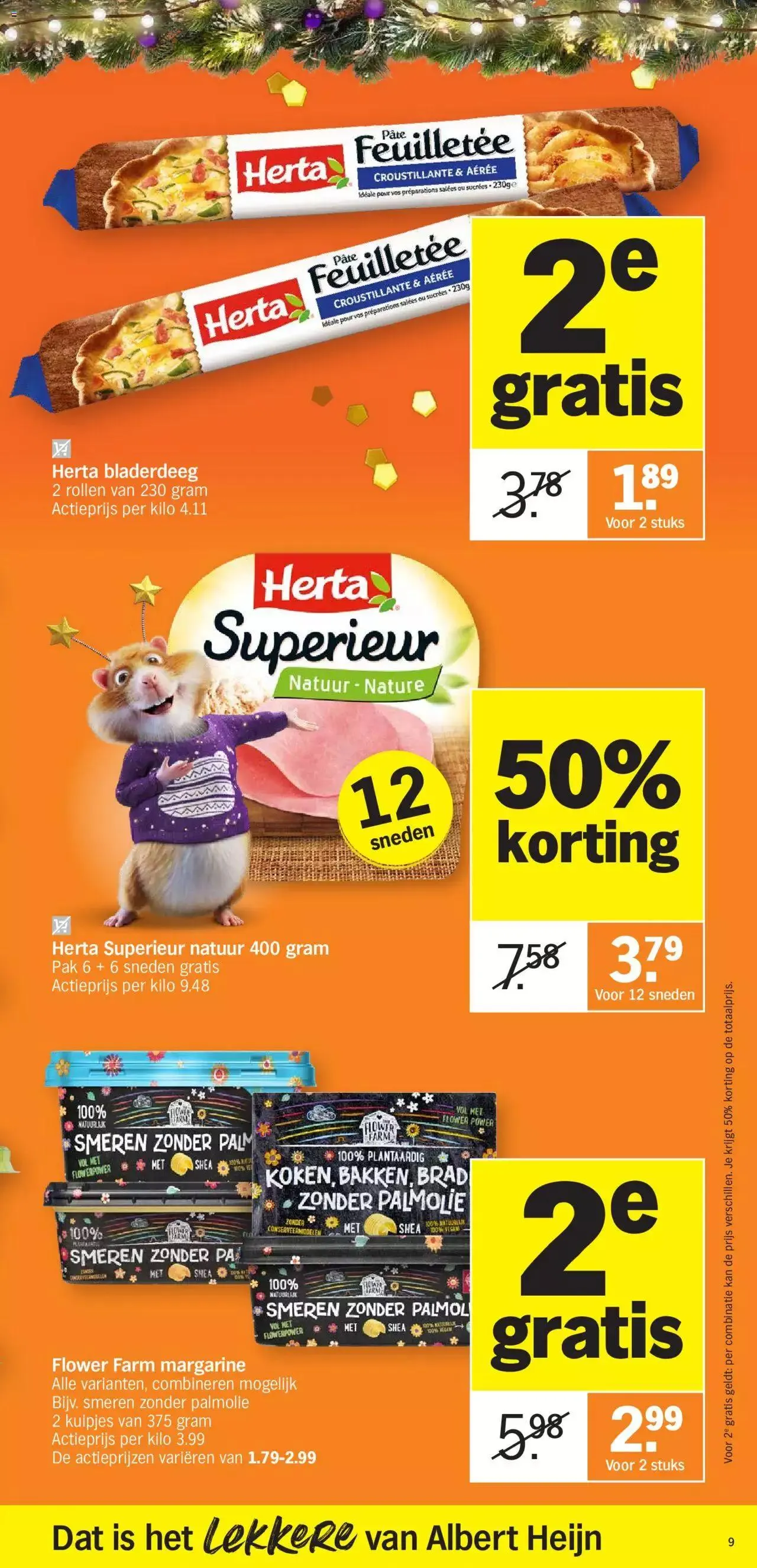 Albert Heijn folder week / de la semaine 50 van 17 december tot 31 december 2023 - folder pagina 9