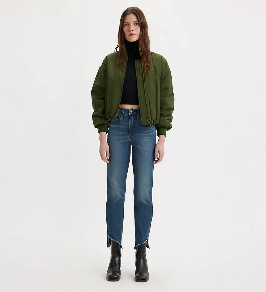 724™ High Rise Straight Crop Jeans