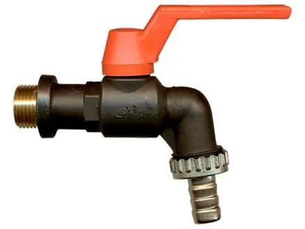 Saninstal Dubbeldienstkraan met kogel M1/2" anti-vorst