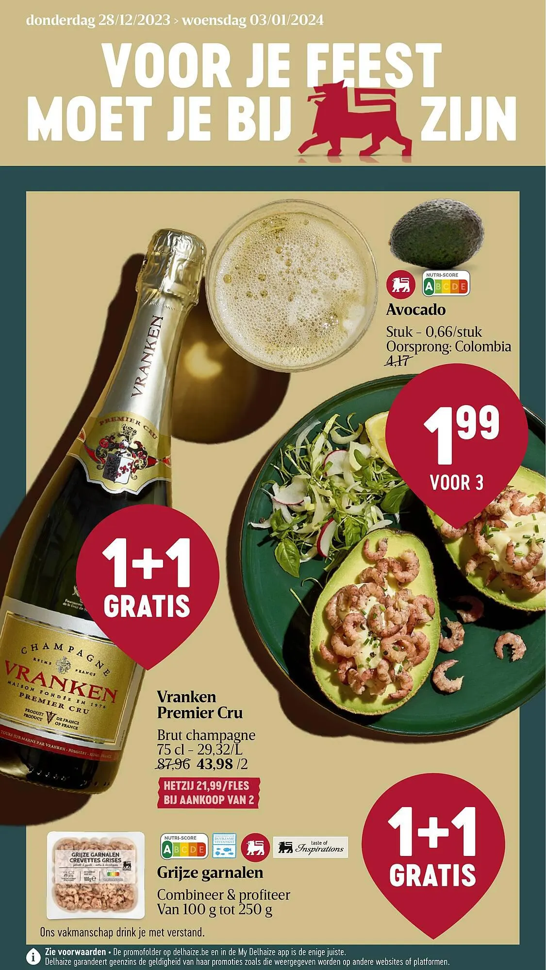 Delhaize Fresh Atelier folder van 28 december tot 3 januari 2024 - folder pagina 