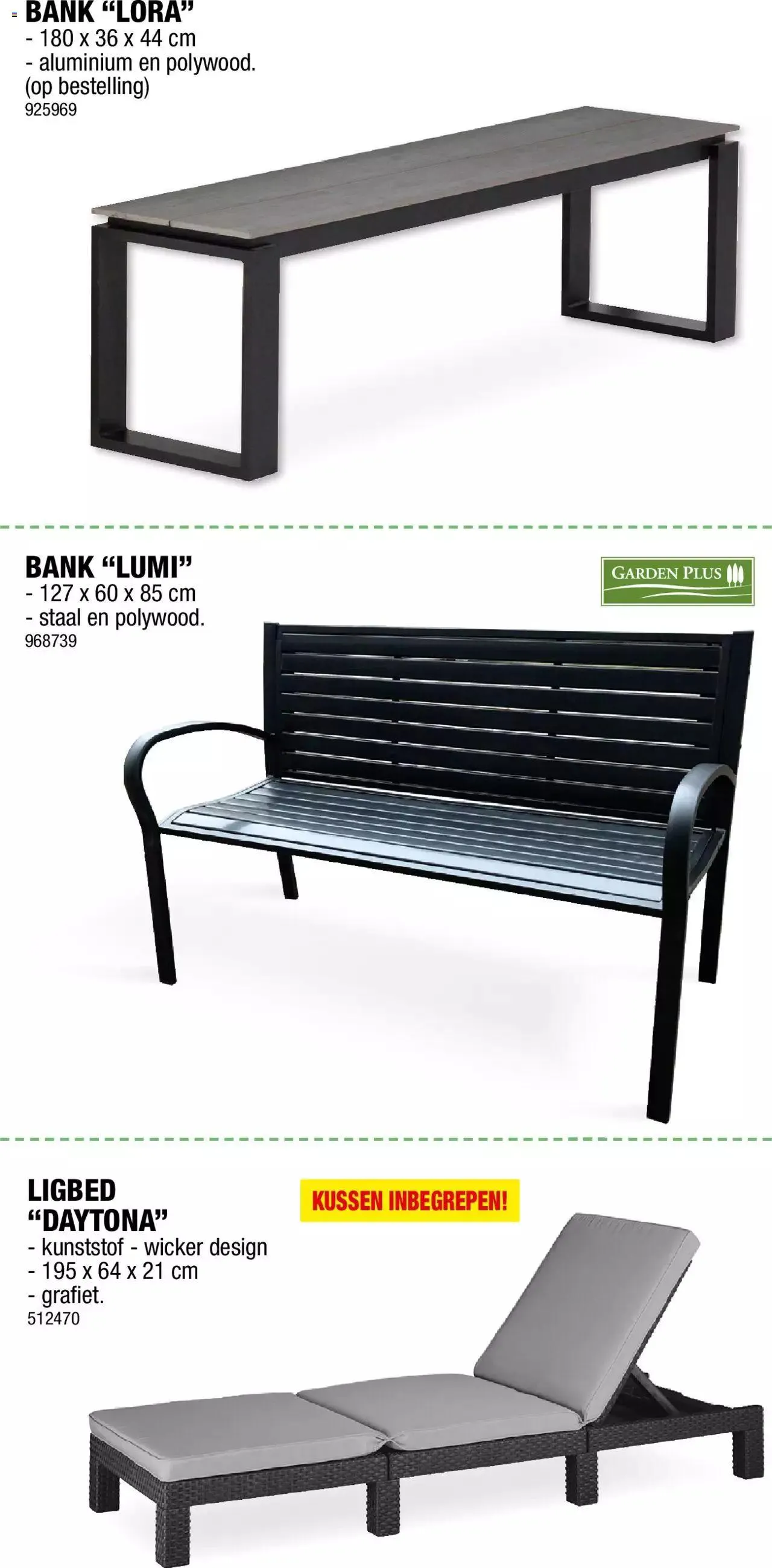 Hubo Tuinmeubelen van 30 juni tot 31 december 2024 - folder pagina 36