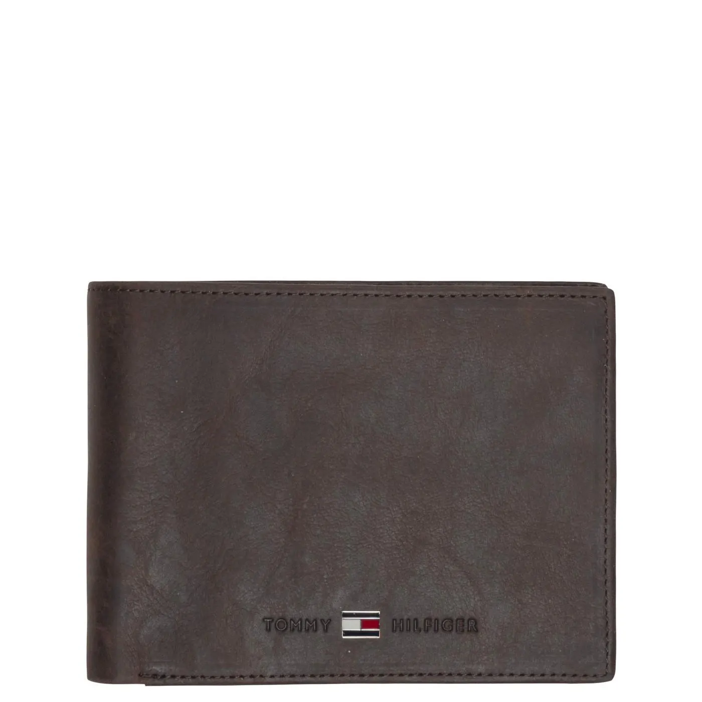 Johnson Bruine Leren Billfold Portemonnee AM0AM00660041