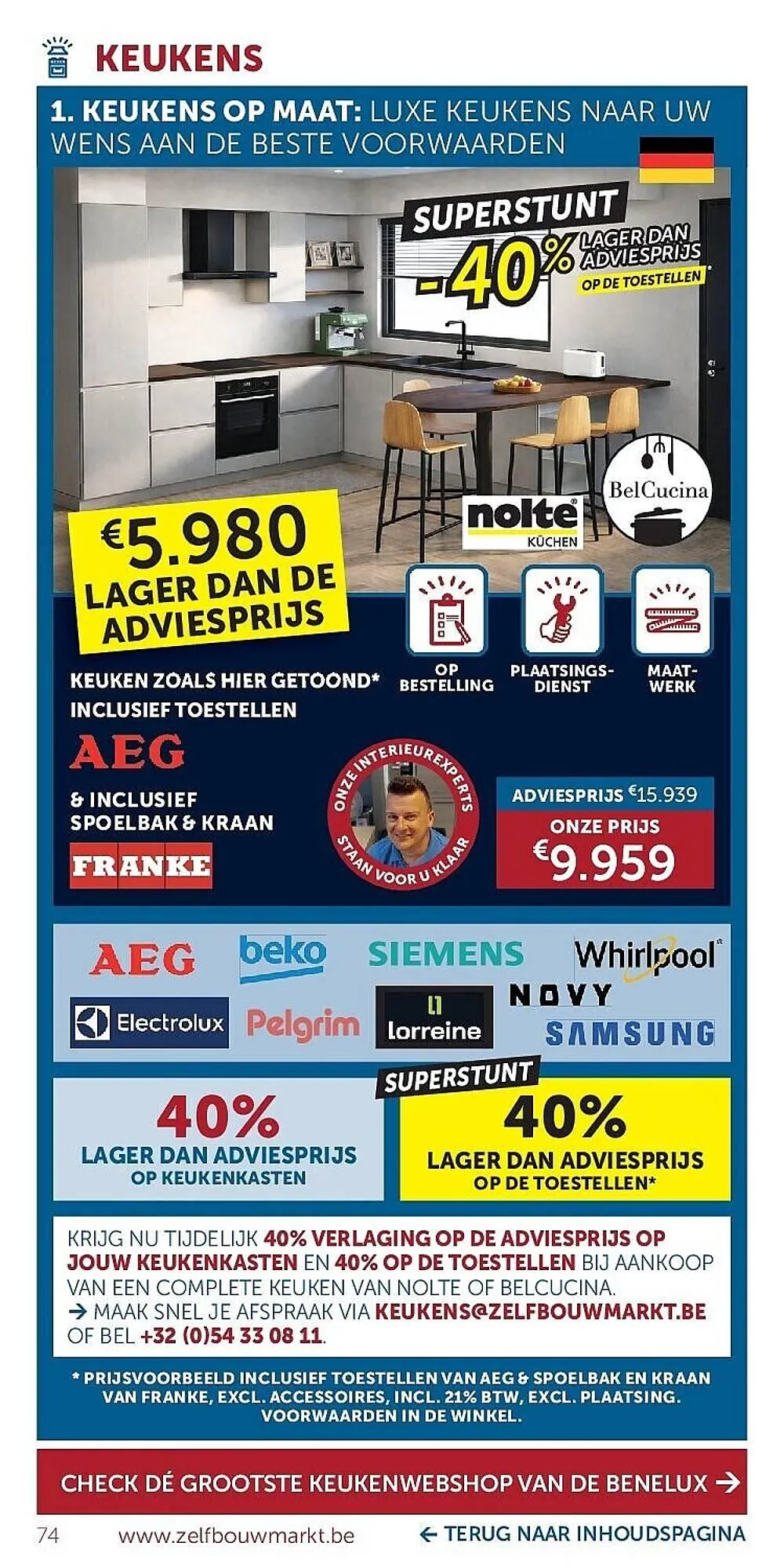 Zelfbouwmarkt folder van 24 maart tot 20 april 2026 - folder pagina 74
